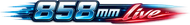858mm live logo